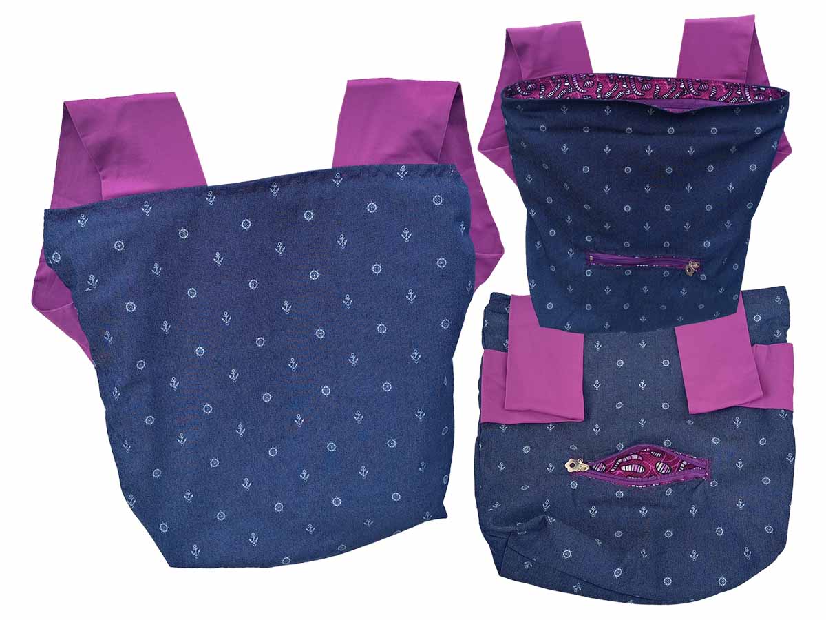 Bolso Ergonómico Mochila ^Ref.: N 11M^