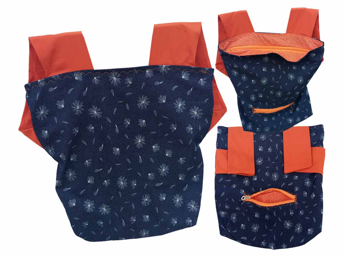 Bolso Ergonómico Mochila ^Ref.: N 14M^