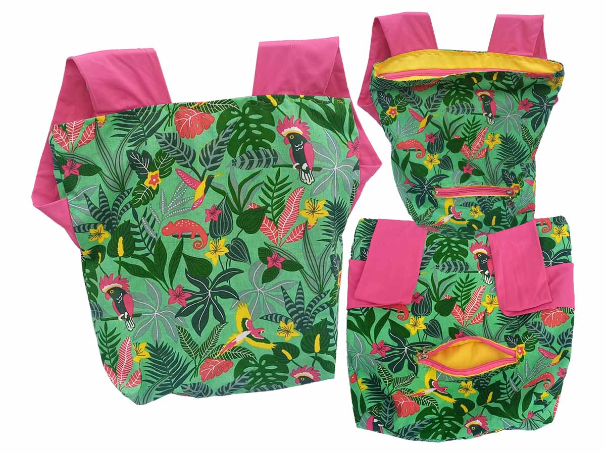 Bolso Ergonómico Mochila ^Ref.: WSS 1M^