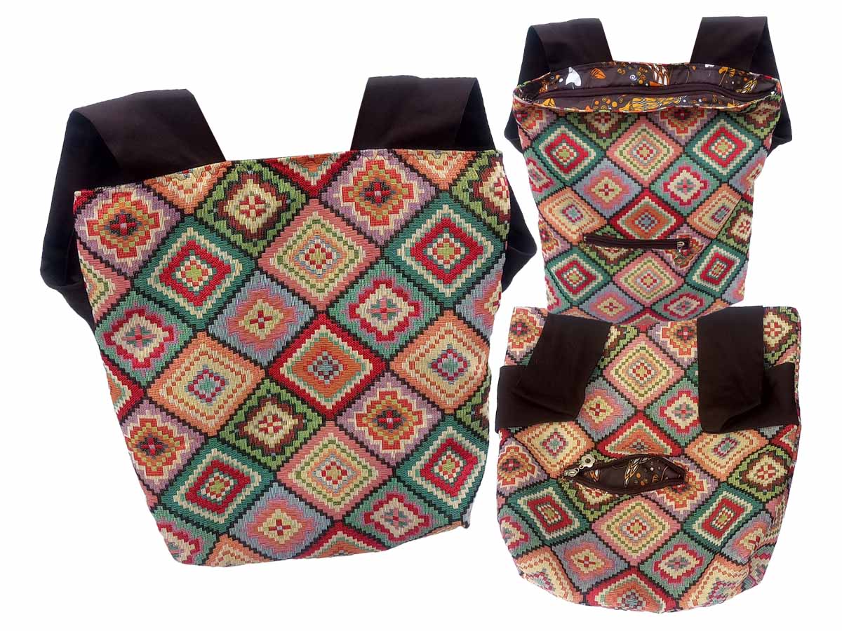 Bolso Ergonómico Mochila ^Ref.: CAE 7M^