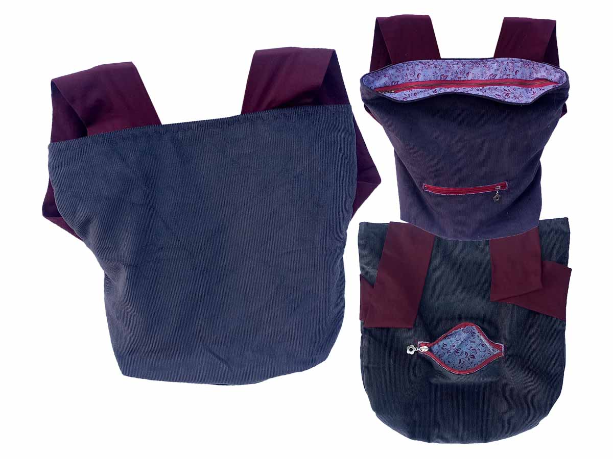 Bolso Ergonómico Mochila ^Ref.: EVD 19M^