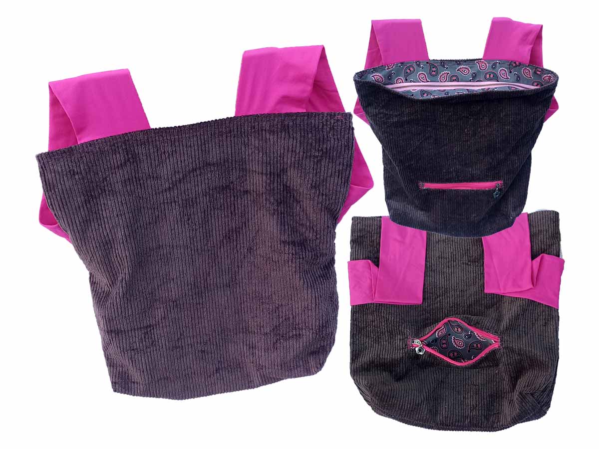 Bolso Ergonómico Mochila ^Ref.: EVD 3M^