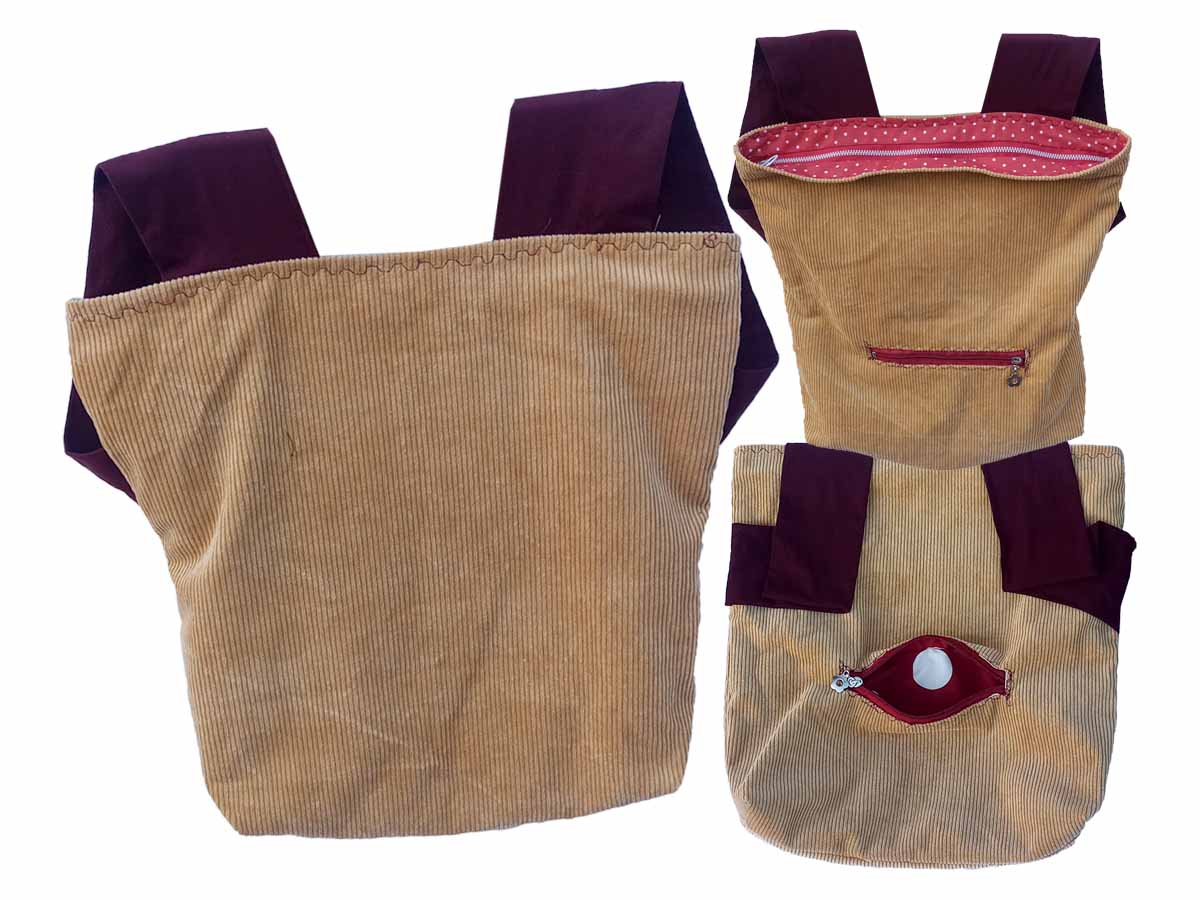 Bolso Ergonómico Mochila ^Ref.: EVD 4M^