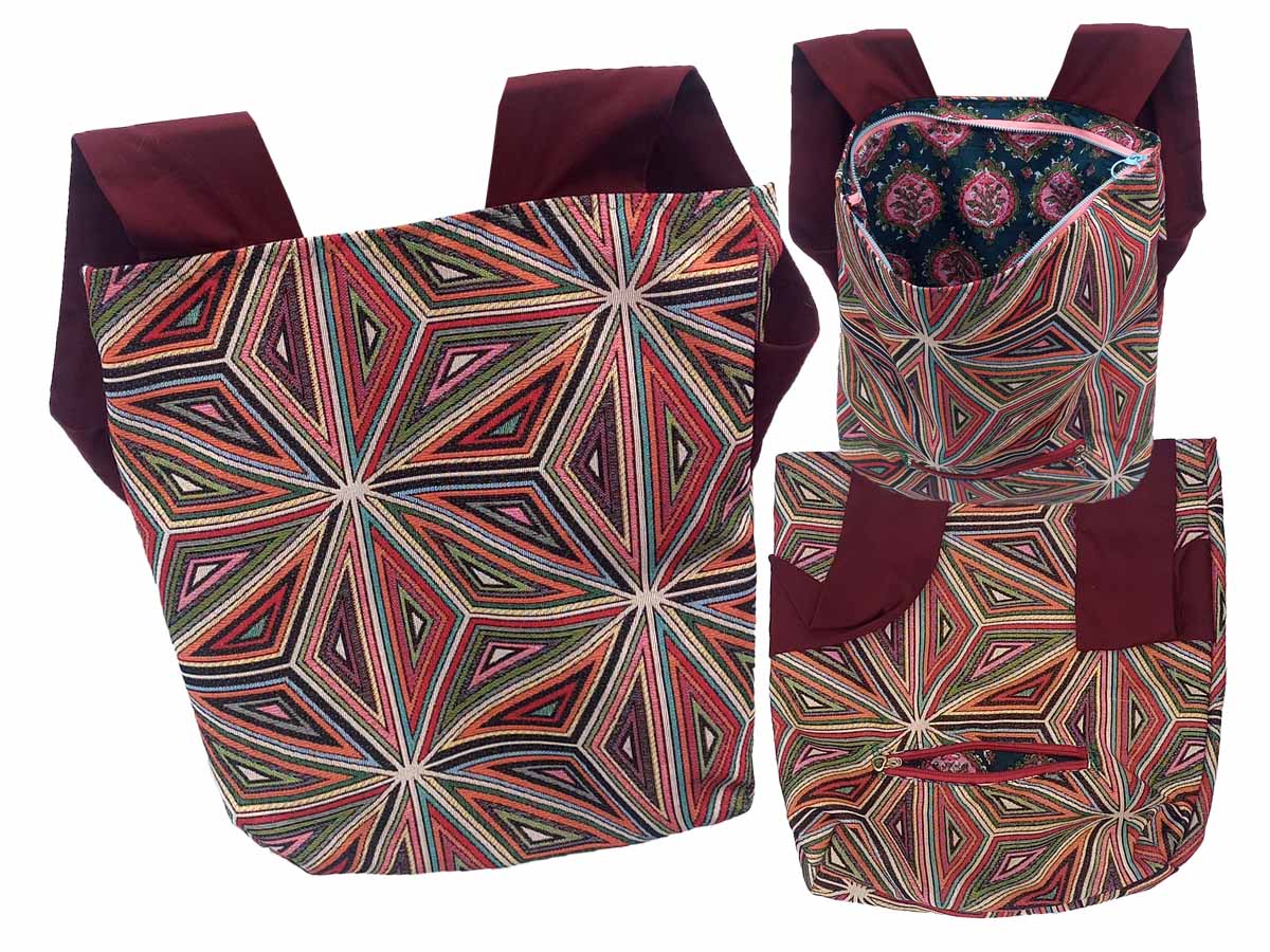 Bolso Ergonómico Mochila ^Ref.: LMI 16M^