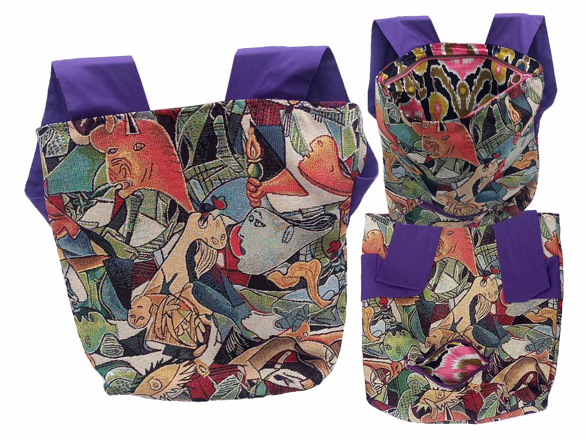 Bolso Ergonómico Mochila ^Ref.: LMI 17M^