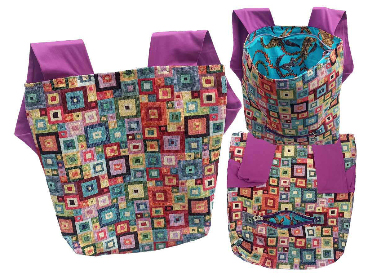 Bolso Ergonómico Mochila ^Ref.: LMI 7M^