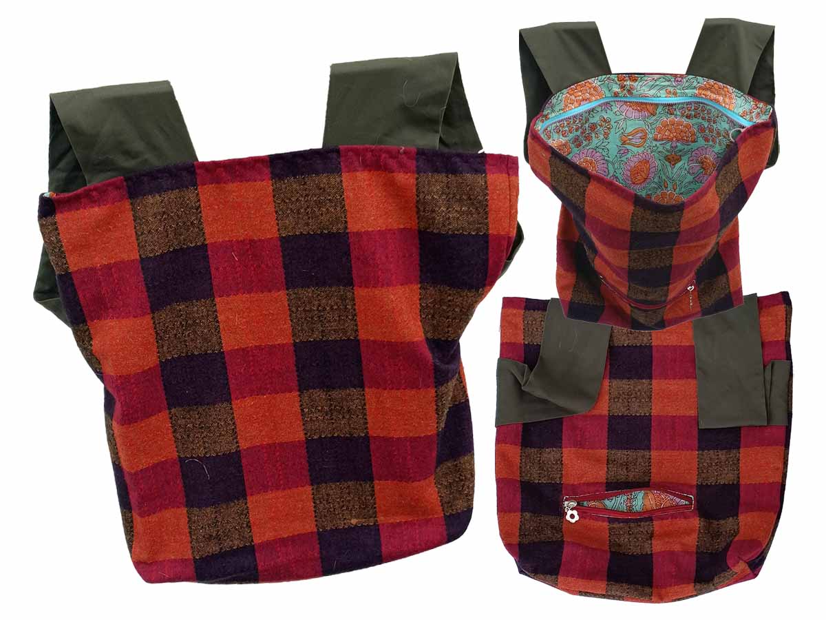 Bolso Ergonómico Mochila ^Ref.: ACP 13M^