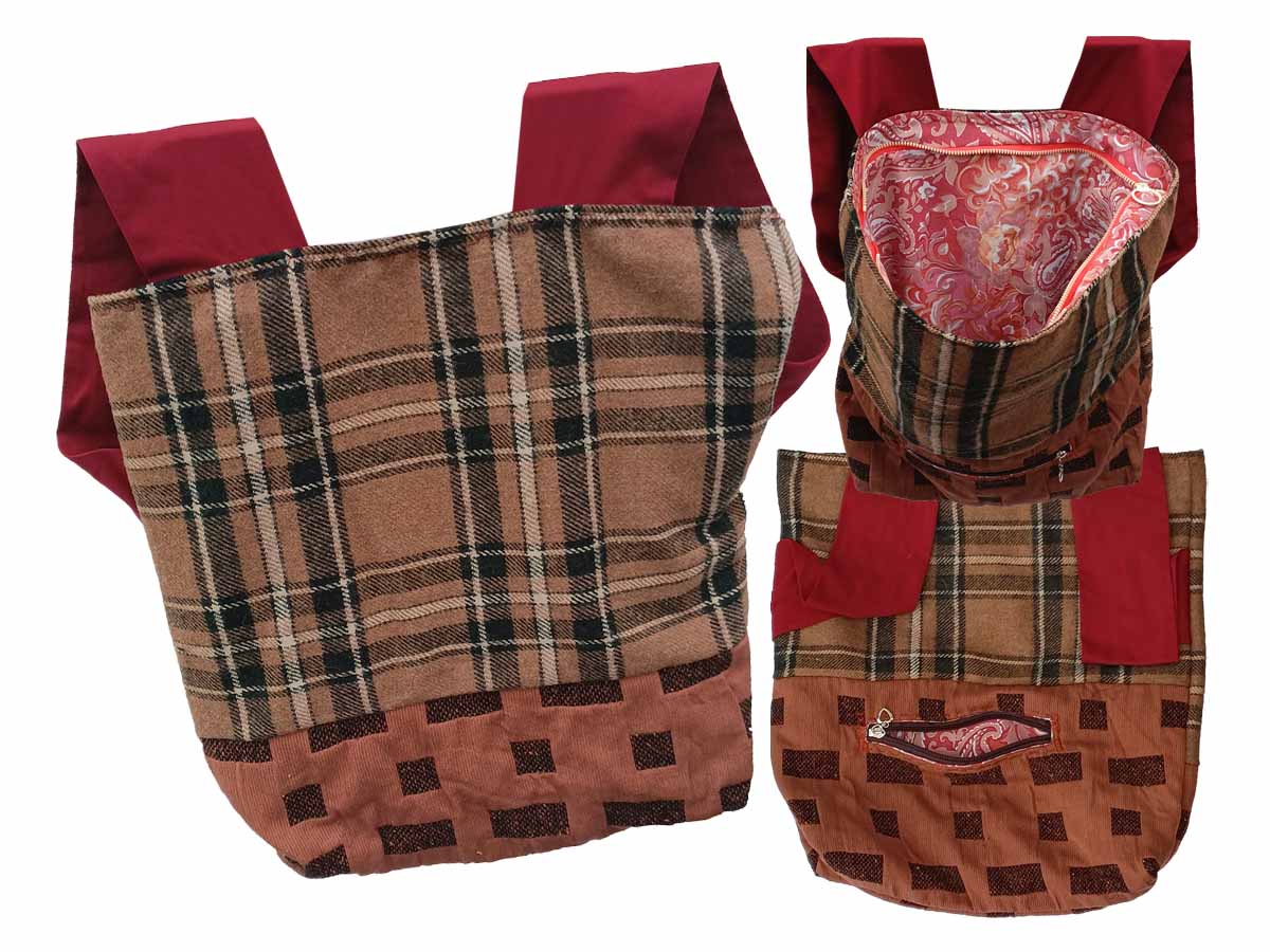 Bolso Ergonómico Mochila ^Ref.: ACP 24M^