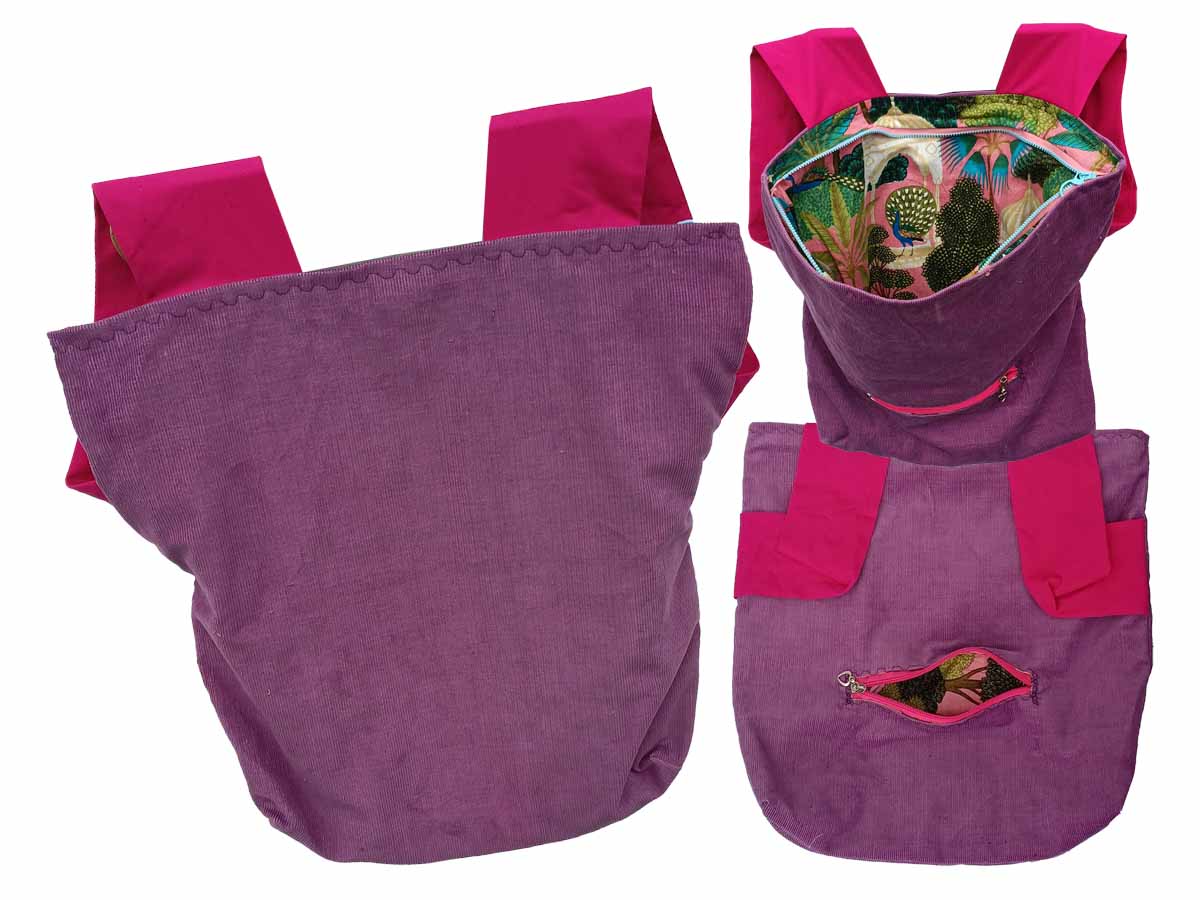 Bolso Ergonómico Mochila ^Ref.: EVD 24M^