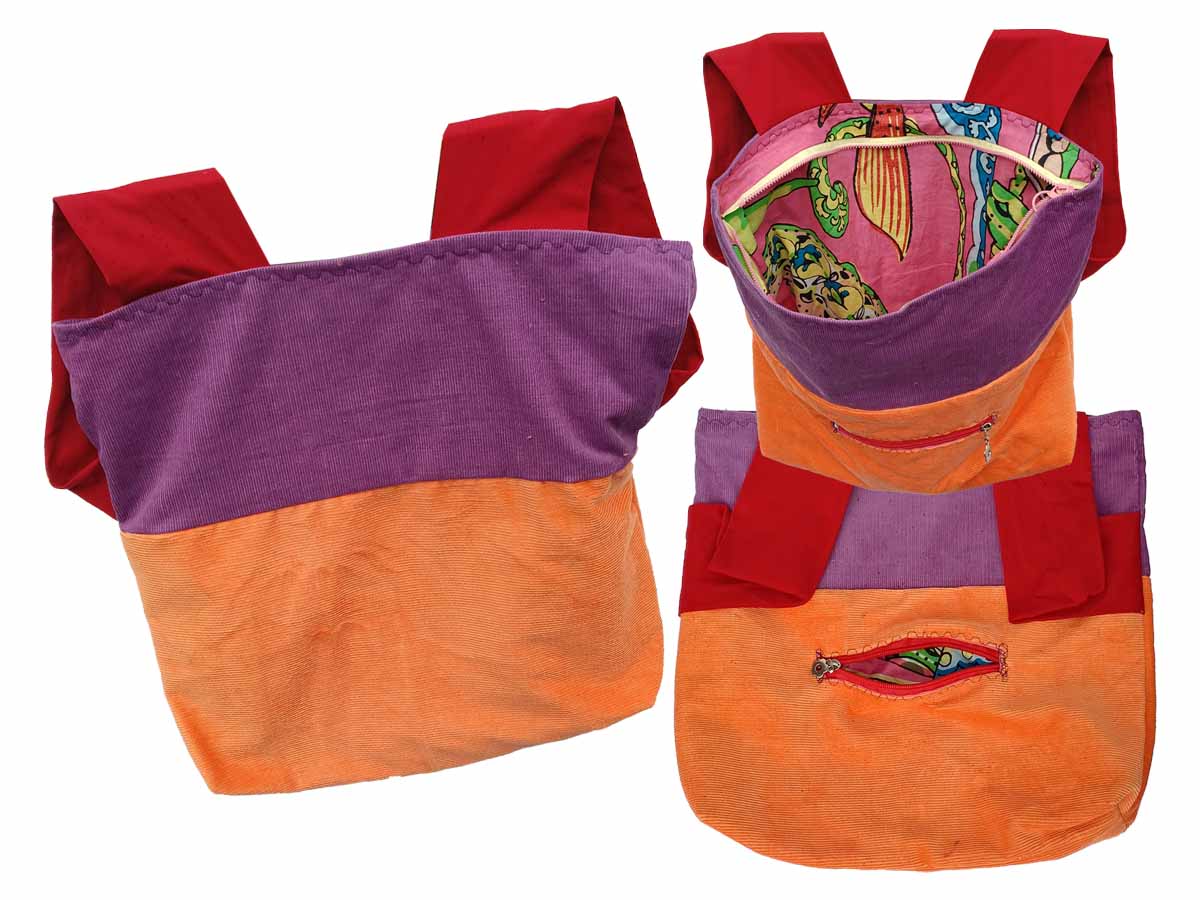 Bolso Ergonómico Mochila ^Ref.: EVD 25M^