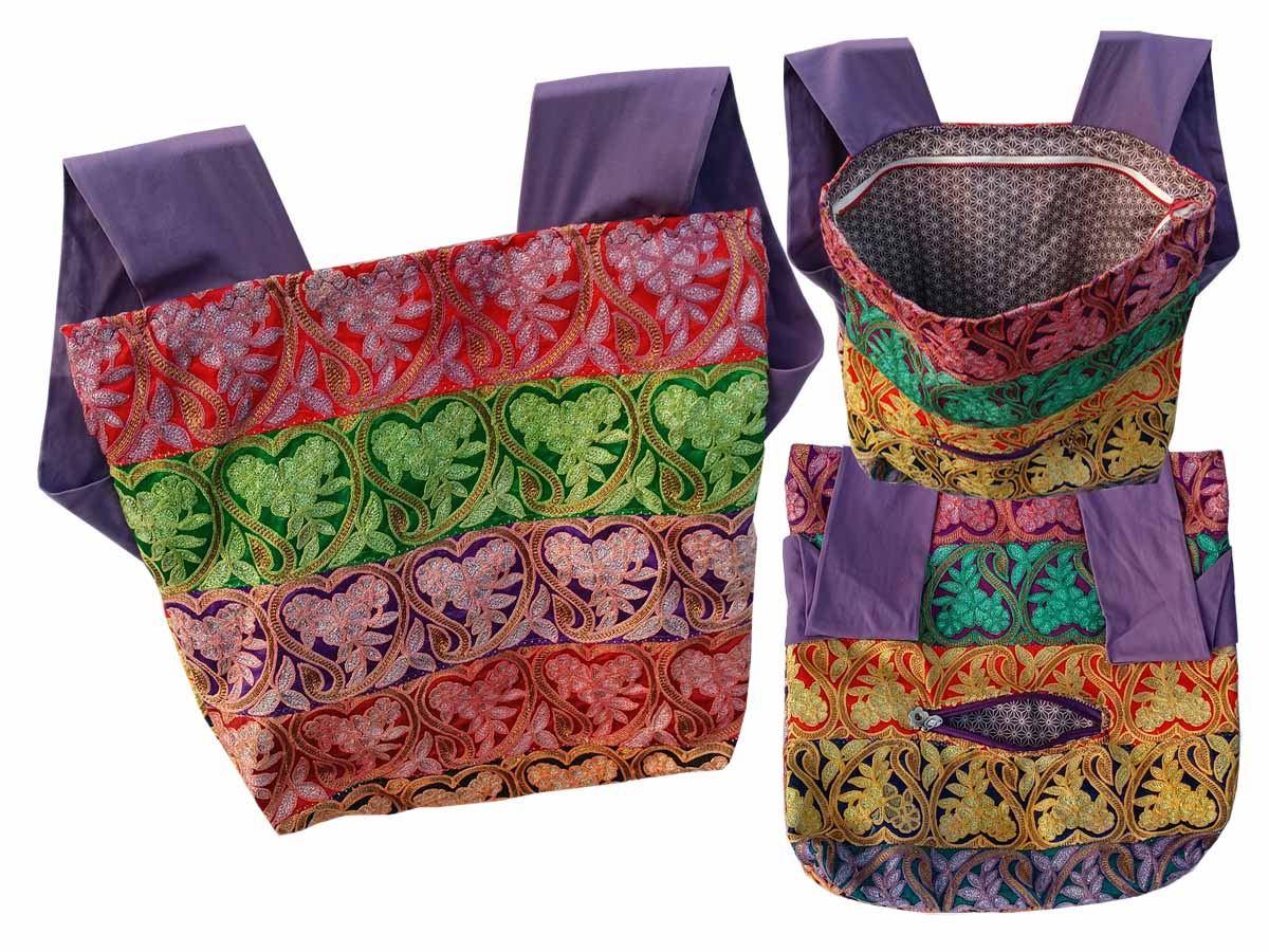 Bolso Ergonómico Mochila ^Ref.:  DH 12M^