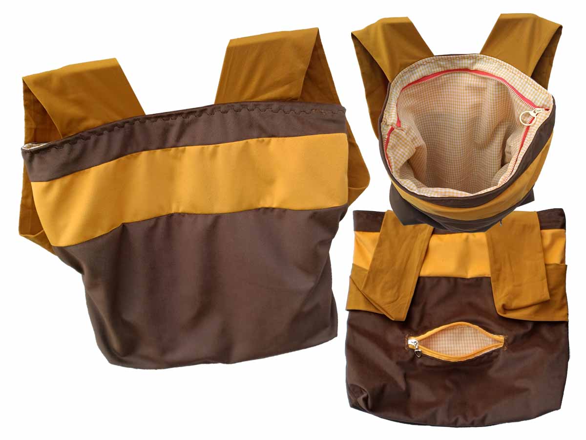 Bolso Ergonómico Mochila ^Ref.: PC 12M^