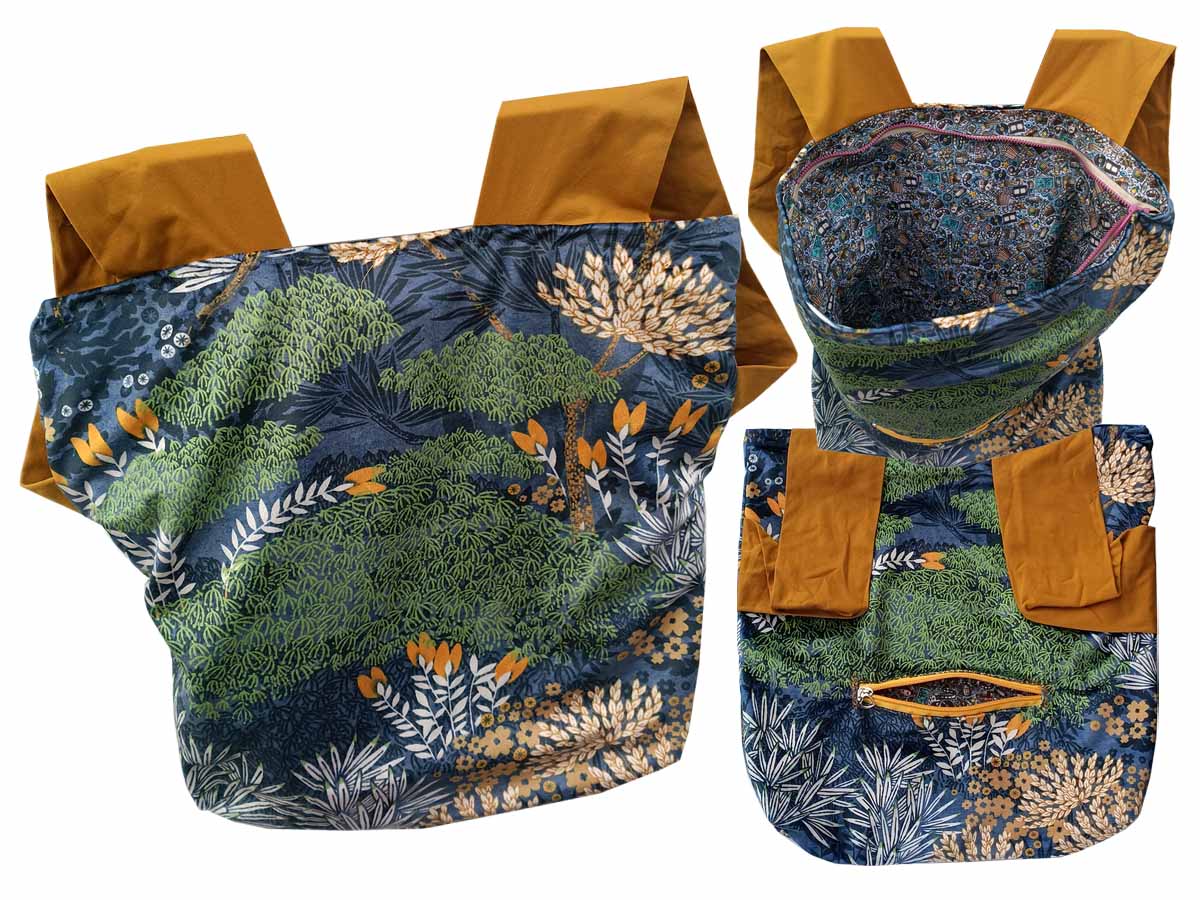 Bolso Ergonómico Mochila ^Ref.: PC 19M^