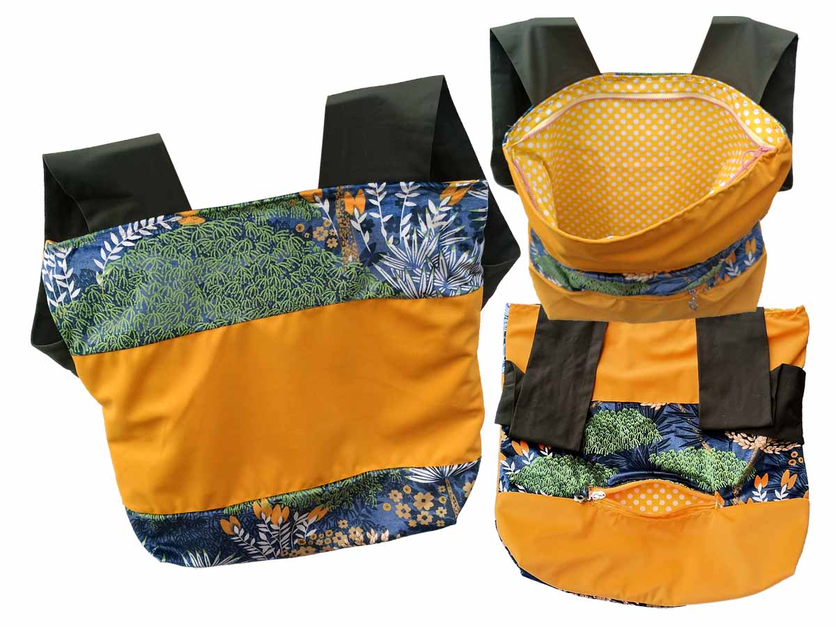 Bolso Ergonómico Mochila ^Ref.: PC 22M^