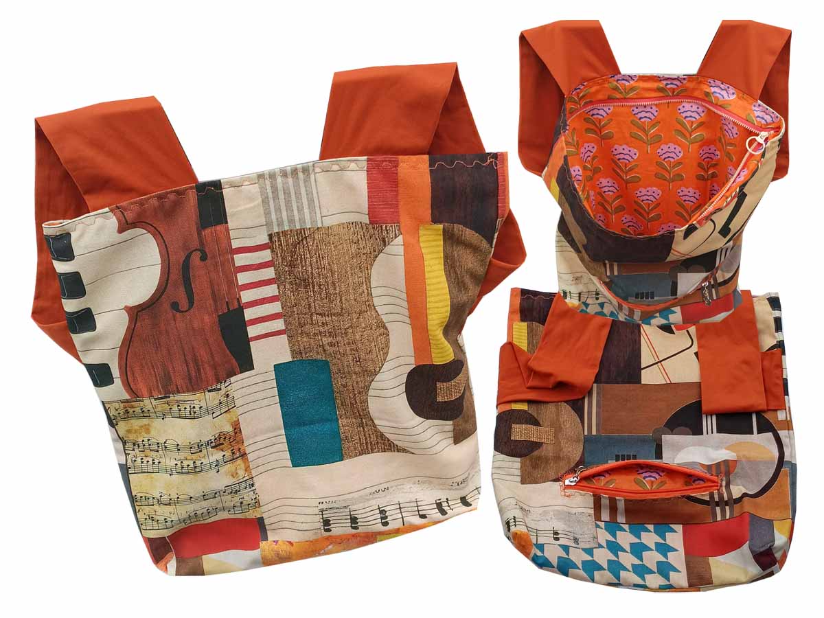 Bolso Ergonómico Mochila ^Ref.: LEA 5M^