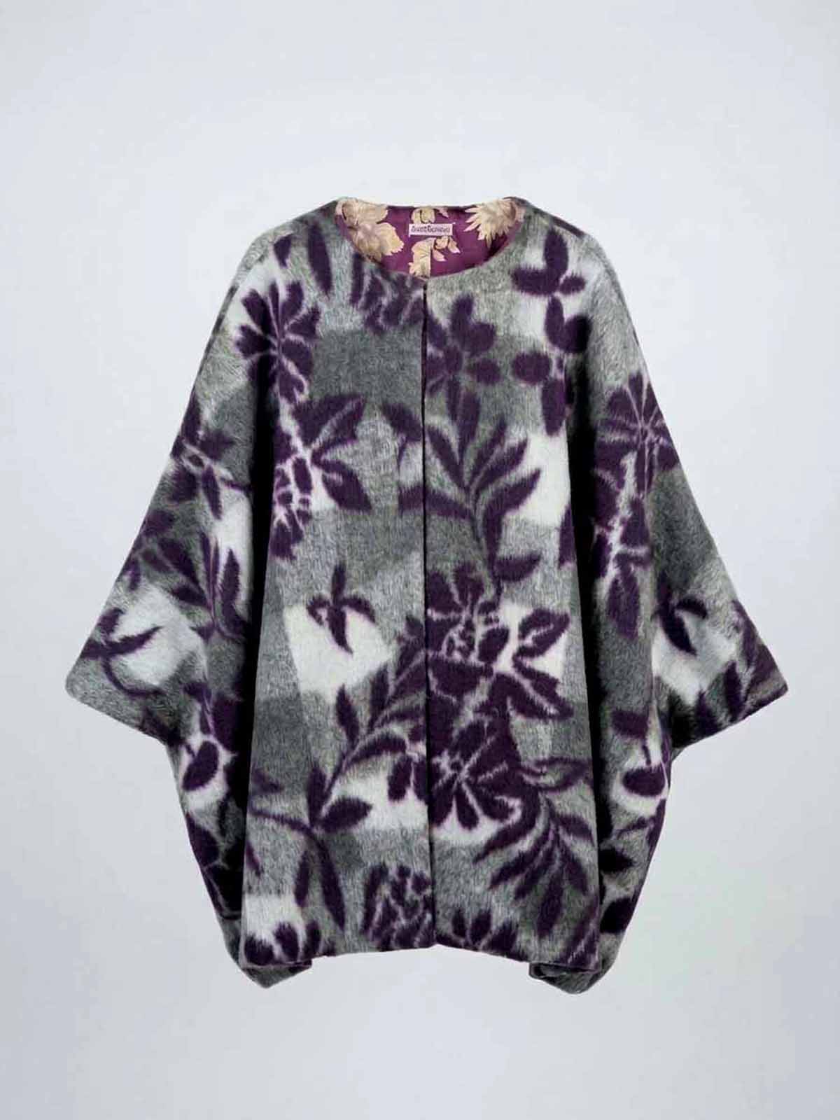 Abrigo / Chaquetón ^Ref.: Morado Flores^ - Imagen 8